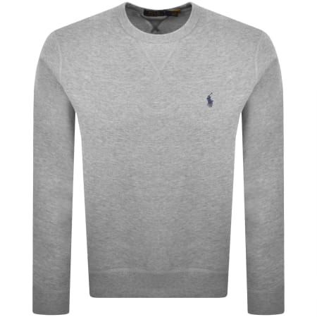 Ralph Lauren Crew Neck Sweatshirt Grey | Mainline Menswear us